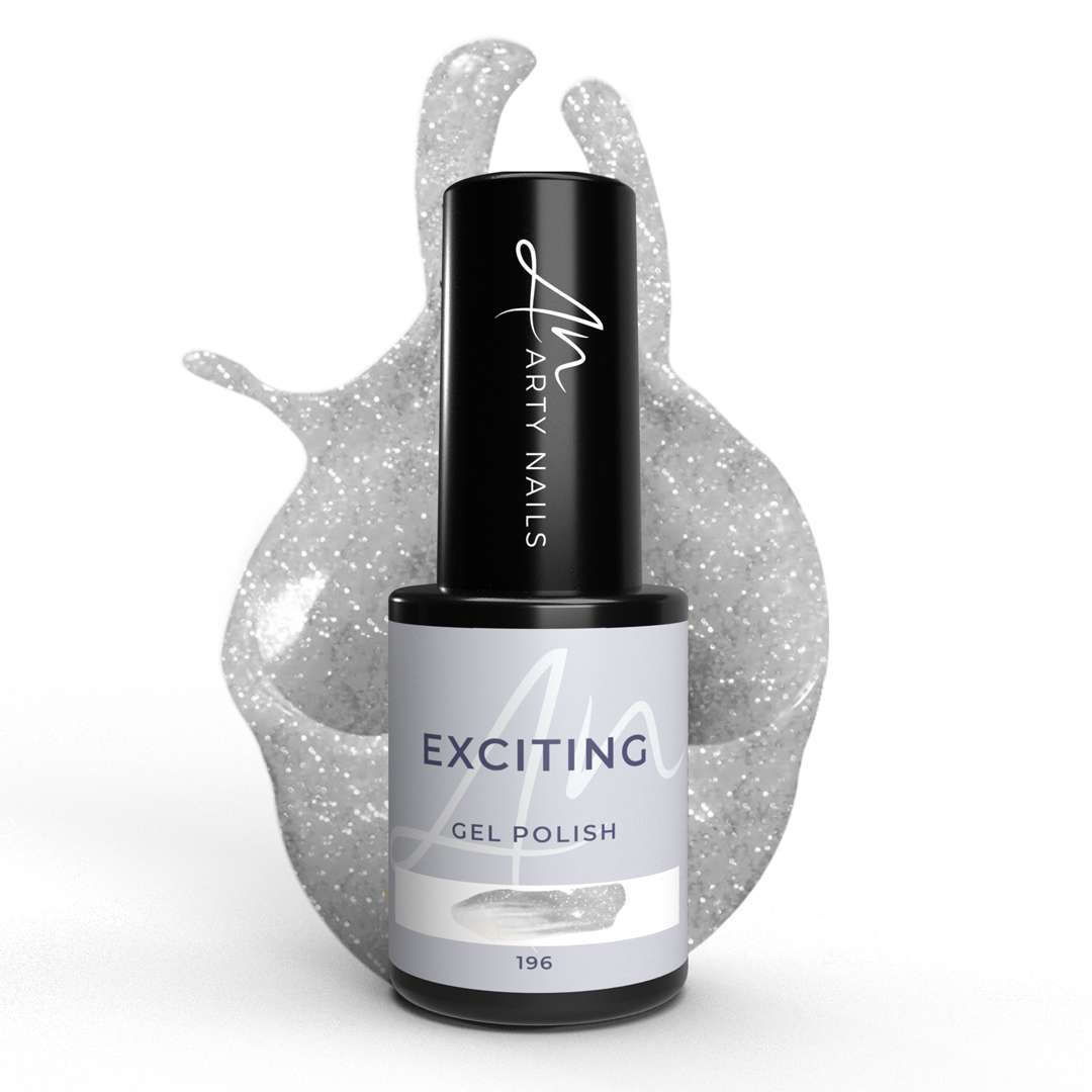 ARTY NAILS GEL POLISH 196. EXCITING 5 ml