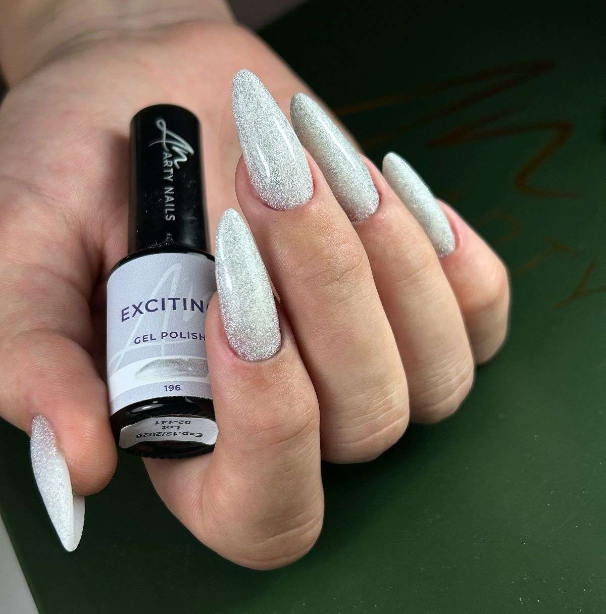 ARTY NAILS GEL POLISH 196. EXCITING 5 ml - Image 2