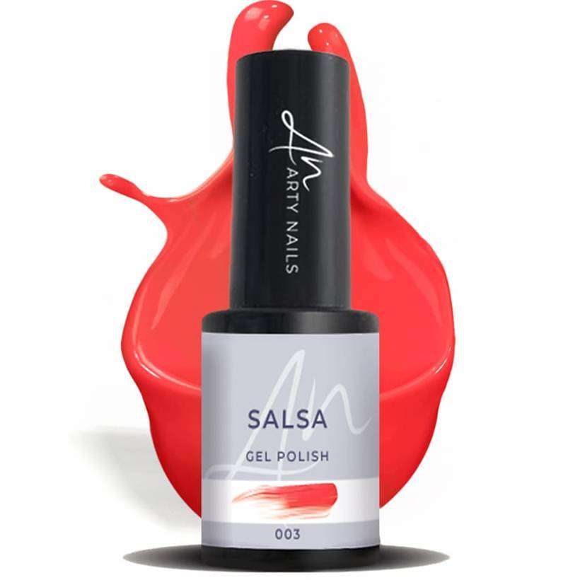 ARTY NAILS GEL POLISH 003. SALSA 5 ml