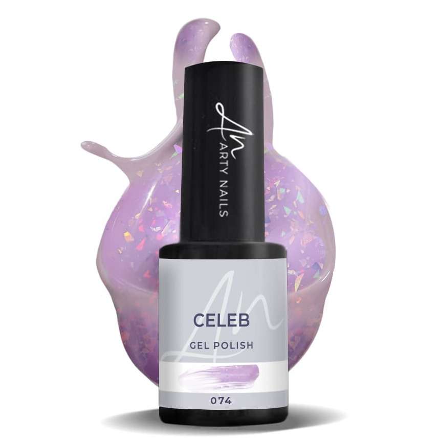 ARTY NAILS GEL POLISH 074. CELEB 5 ml