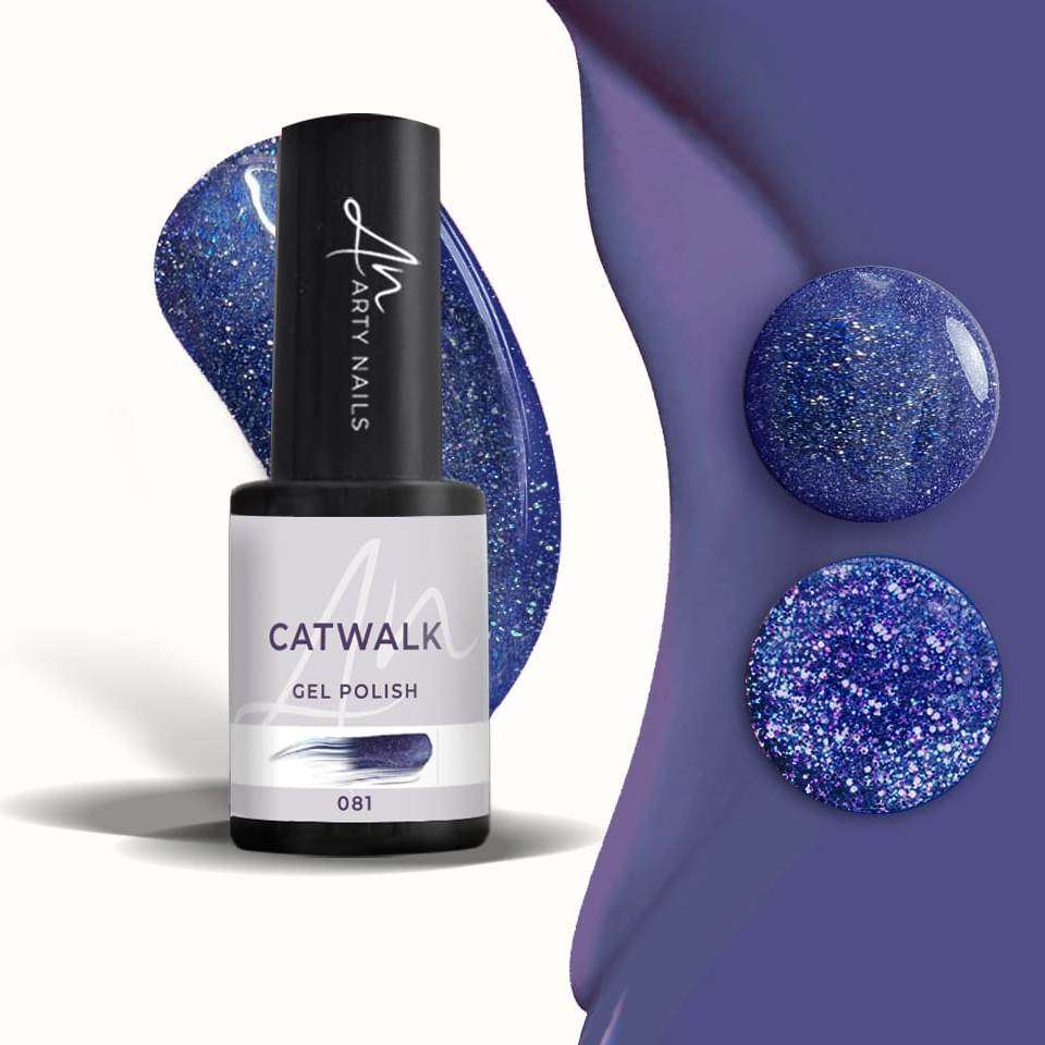 ARTY NAILS GEL POLISH 081. CATWALK 5 ml