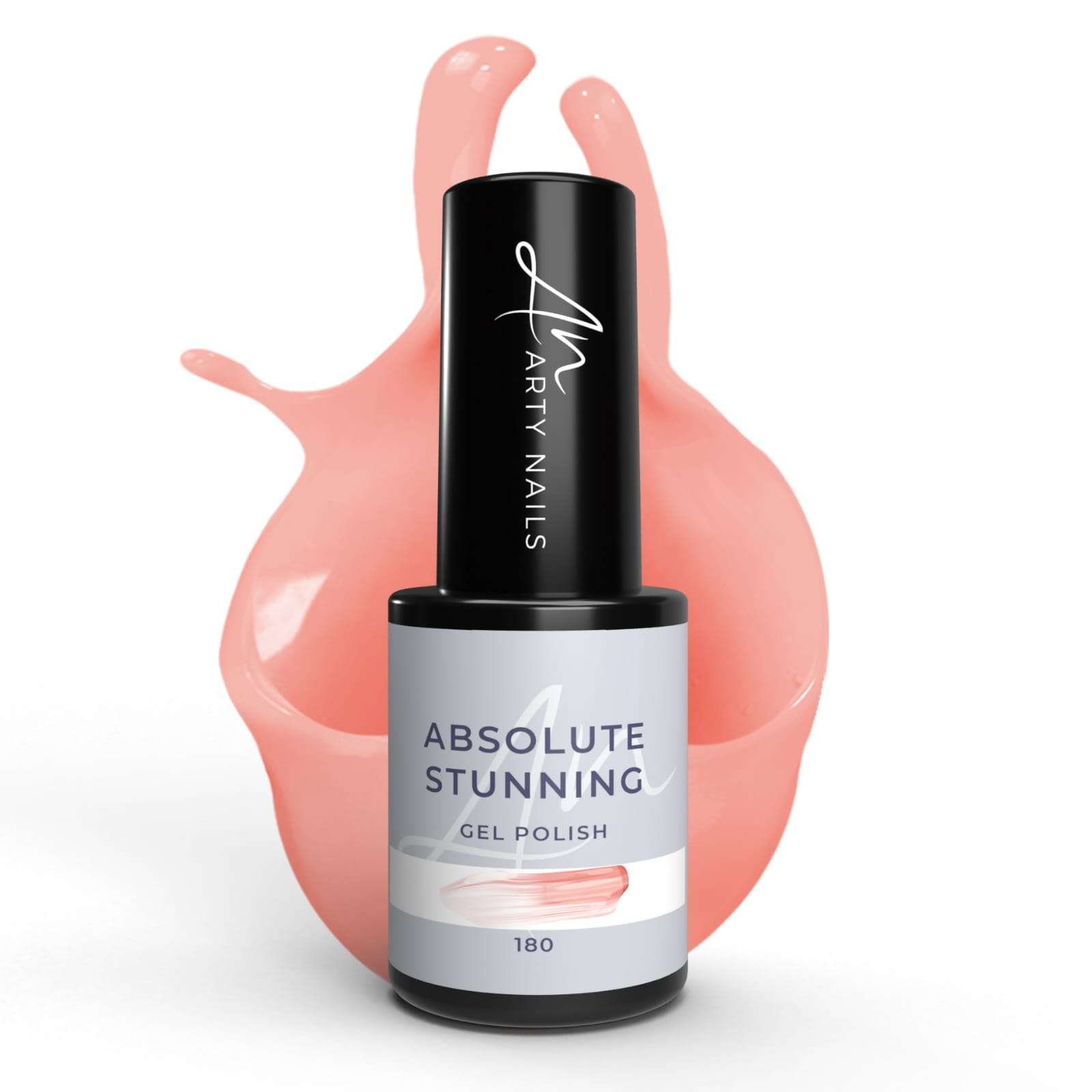ARTY NAILS GEL POLISH 180. ABSOLUTE STUNNING 5 ml