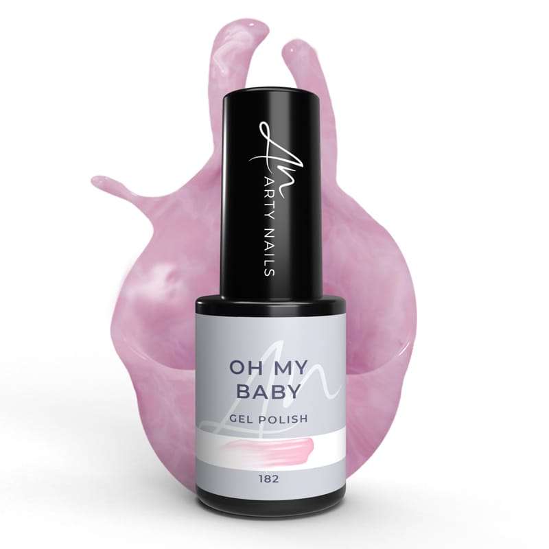 ARTY NAILS GEL POLISH 182. OH MY BABY 5 ml