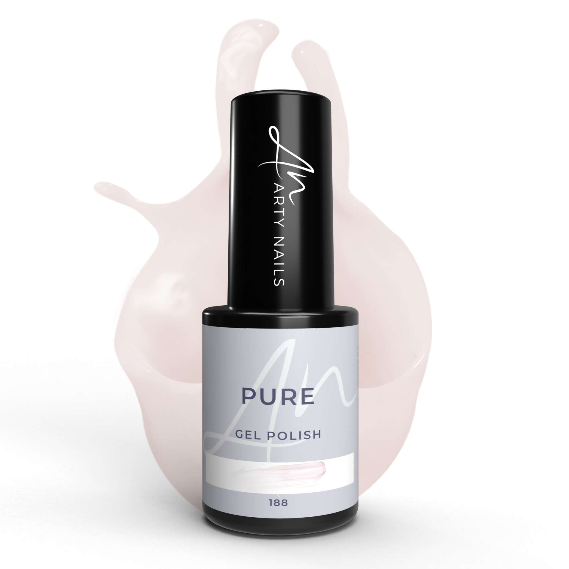 ARTY NAILS GEL POLISH 188. PURE 5 ml