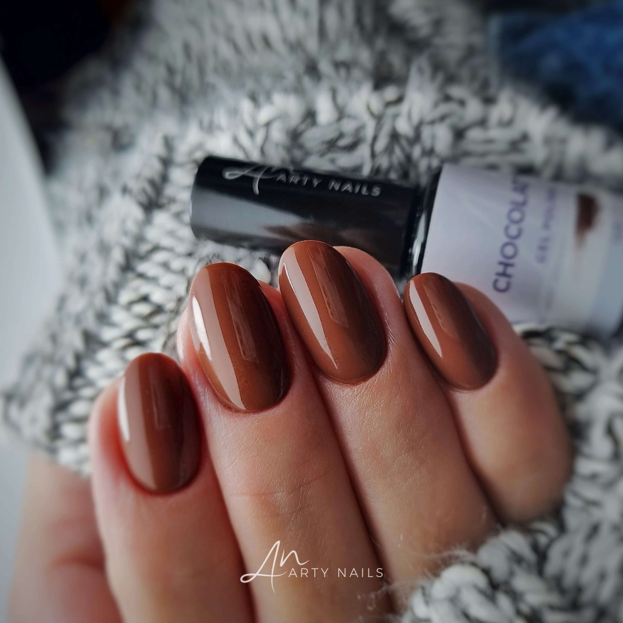 ARTY NAILS GEL POLISH 127. CHOCOLATE 5 ml - Image 3