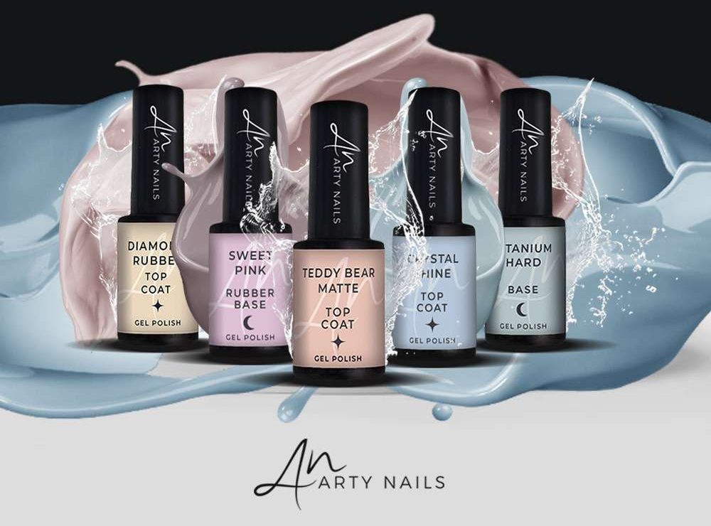 ARTY NAILS BASE & TOP SET (10x5ml)