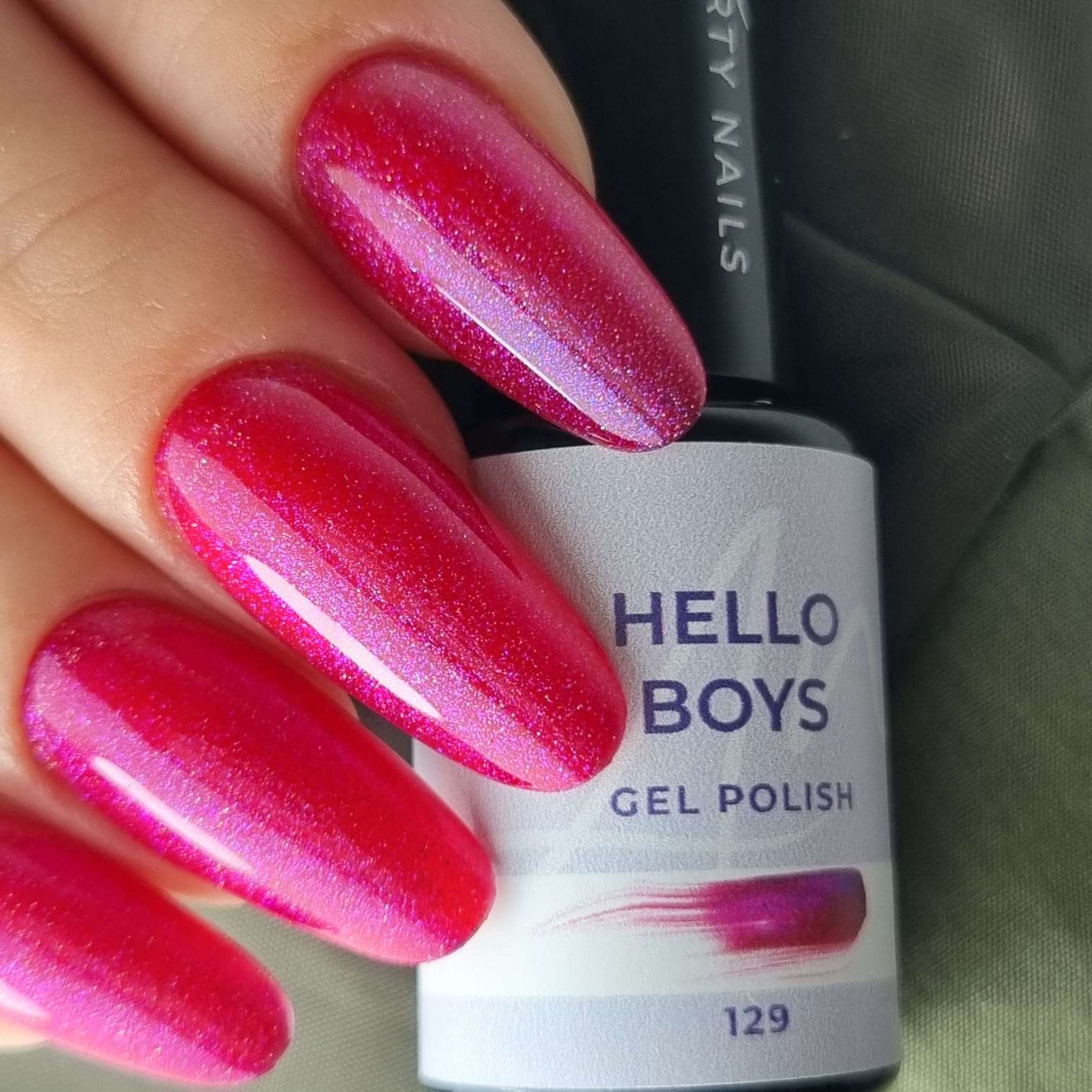 ARTY NAILS GEL POLISH 129. HELLO BOYS 5 ml - Image 2