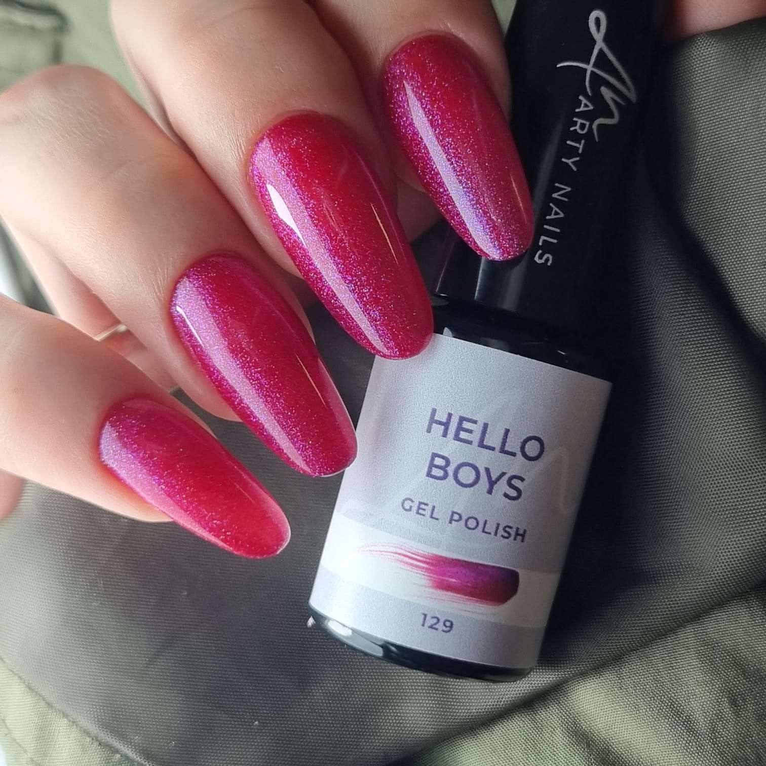 ARTY NAILS GEL POLISH 129. HELLO BOYS 5 ml - Image 4