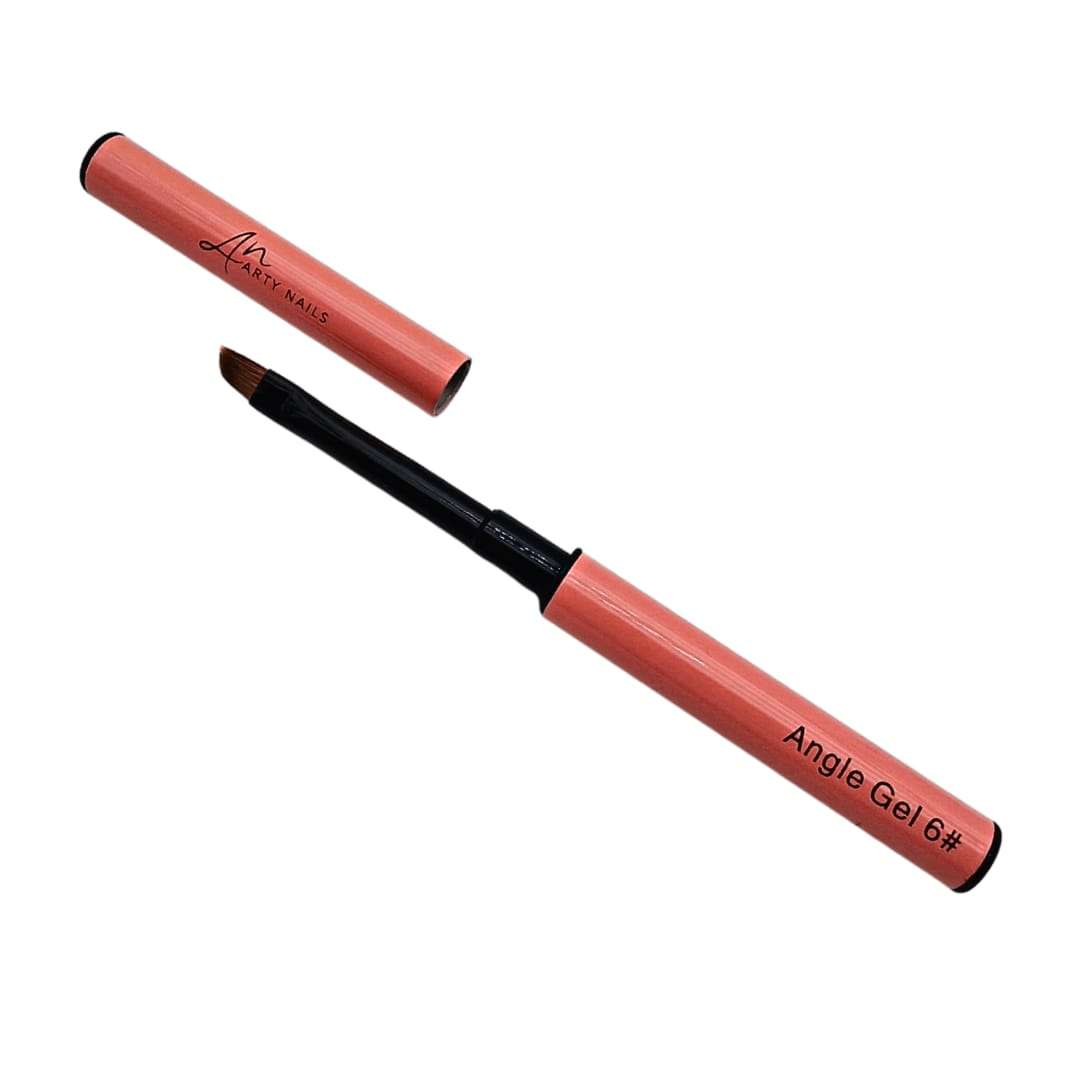 ARTY NAILS KOLINSKYGEL BRUSH – FRENCH #6 ANGLE