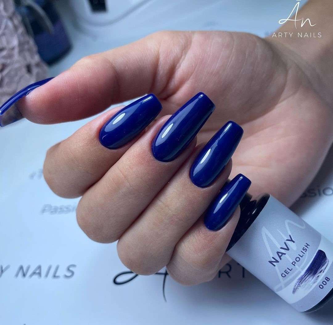 ARTY NAILS GEL POLISH 008. NAVY 5 ml - Image 2
