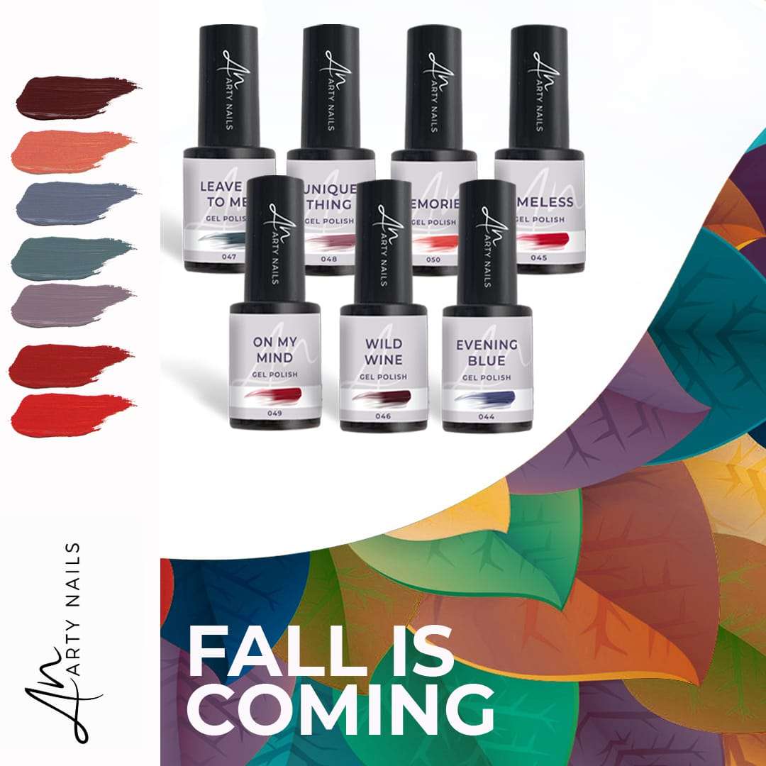 ARTY NAILS 'FALL IS COMING' GEL POLISH COLLECTION (7x5ml)