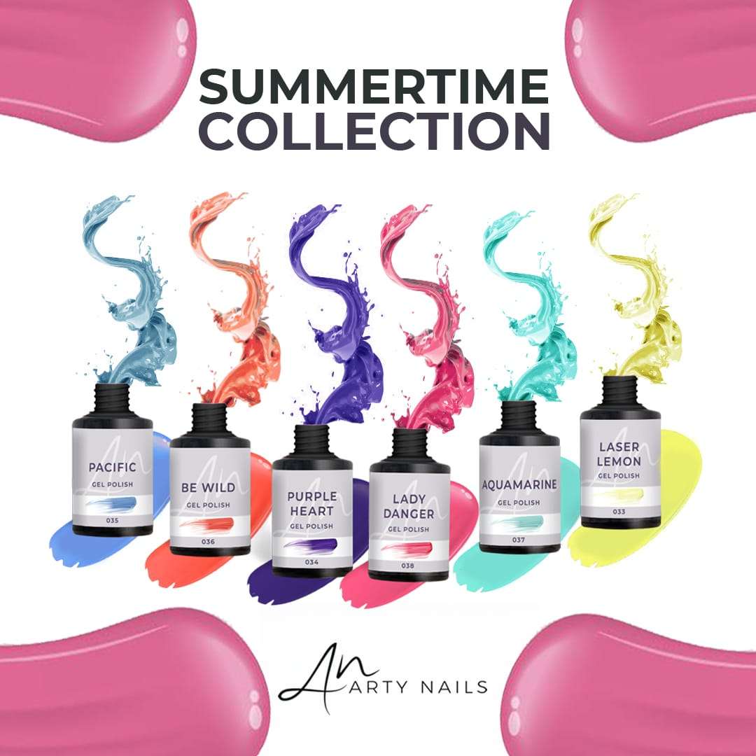 ARTY NAILS SUMMERTIME COLLECTION (6x5ml)