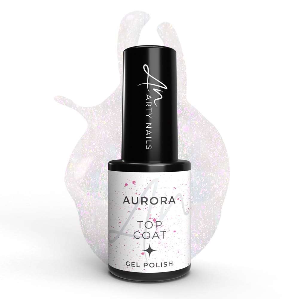 ARTY NAILS AURORA TOP COAT 10 ml