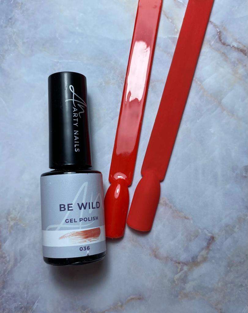 ARTY NAILS GEL POLISH 036. BE WILD 5 ml - Image 2