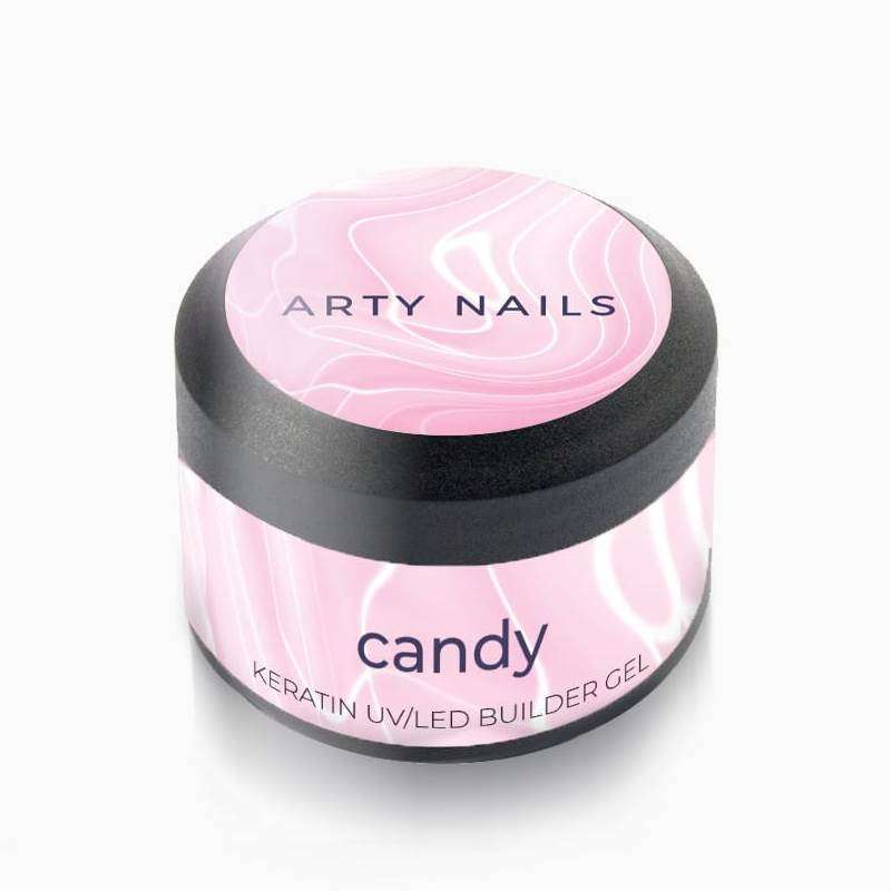 ARTY NAILS CANDY KERATIN BUILDER GEL 15 ml