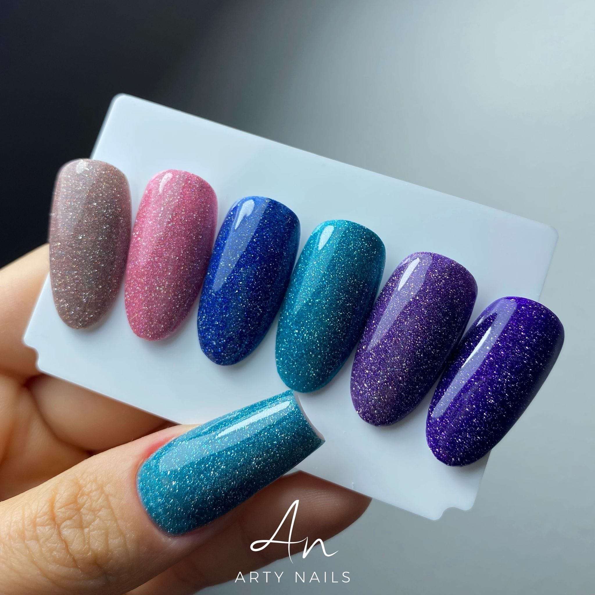 ARTY NAILS TOXIC & TOXIC 2 GEL POLISH COLLECTION (11x5ml) - Image 5