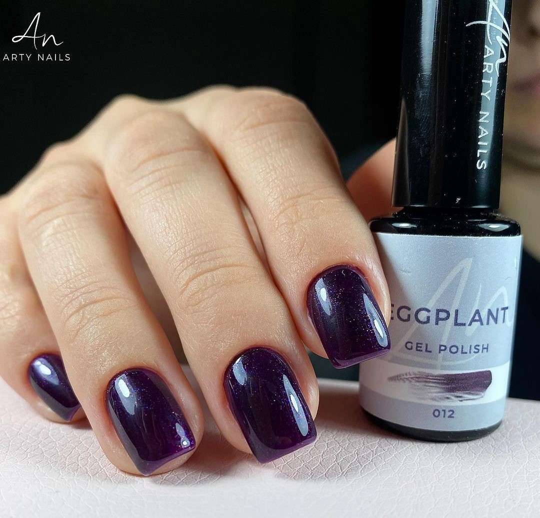 ARTY NAILS GEL POLISH 012. EGGPLANT 5 ml - Image 4