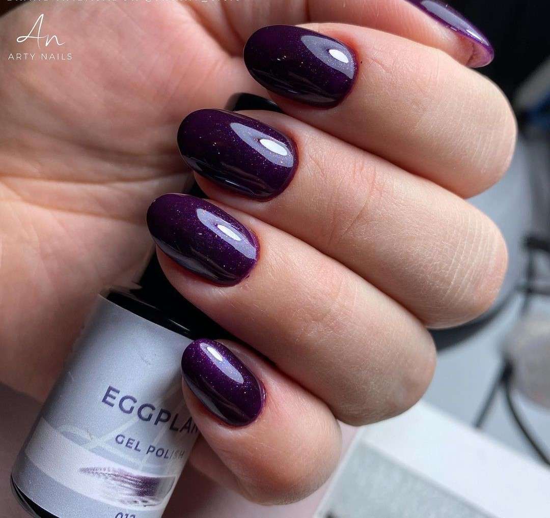 ARTY NAILS GEL POLISH 012. EGGPLANT 5 ml - Image 3