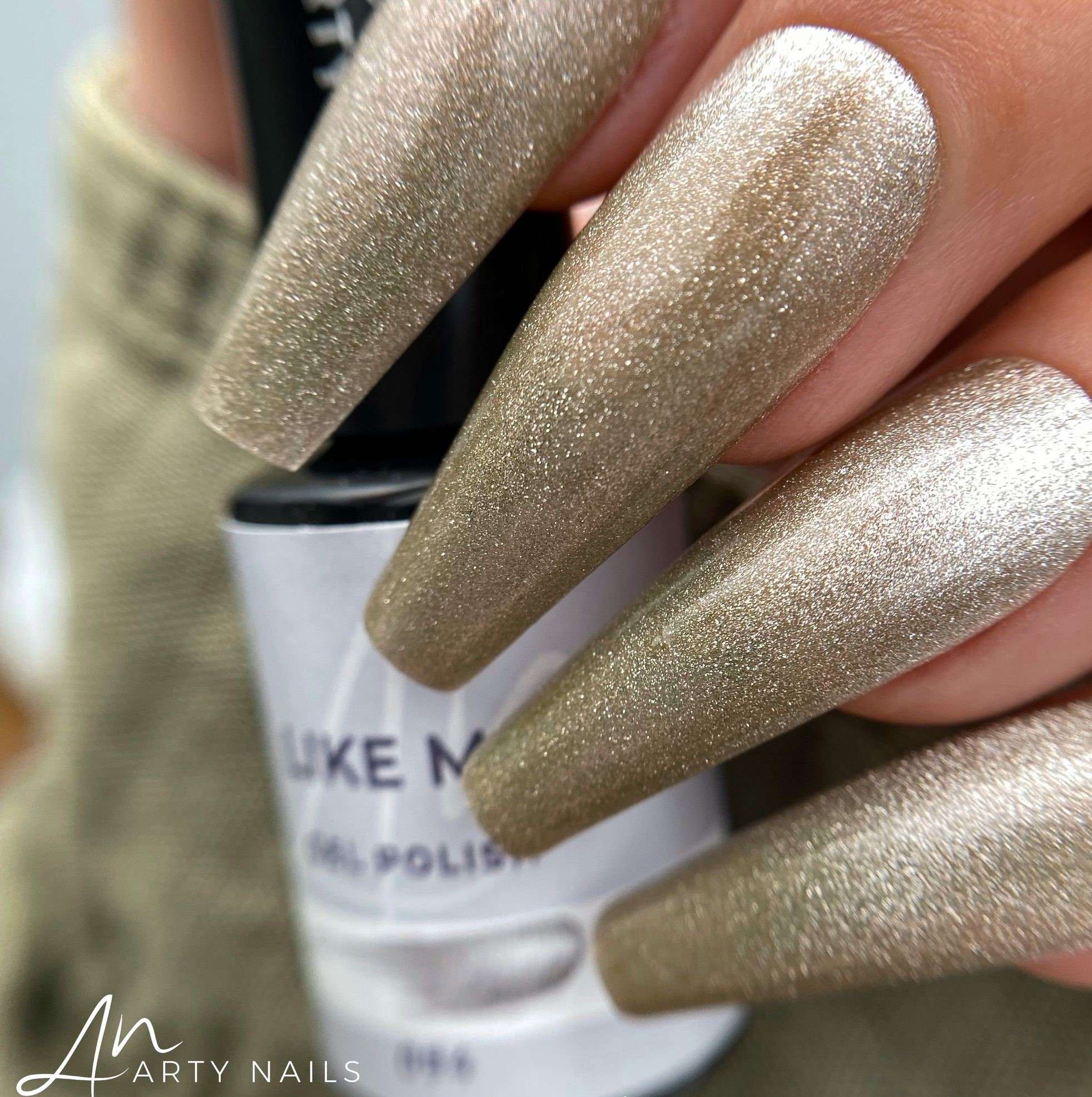 ARTY NAILS GEL POLISH 094. LIKE ME 5 ml cat eye - Image 3