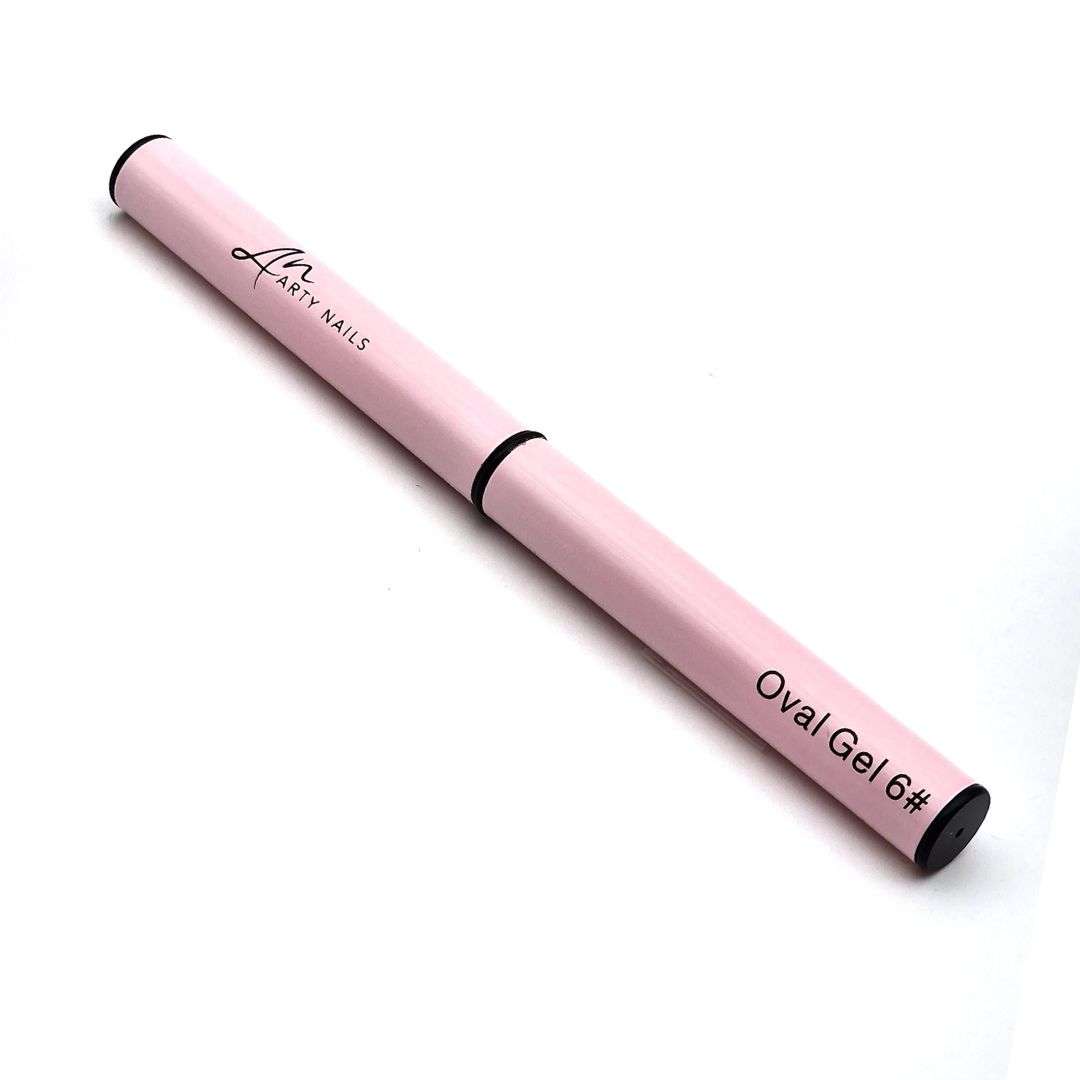 ARTY NAILS KOLINSKY GEL BRUSH #6 OVAL - Image 4
