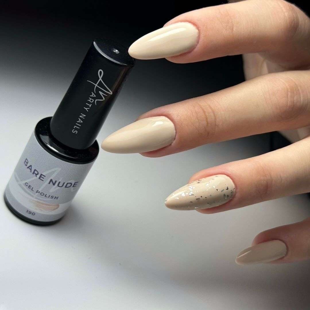 ARTY NAILS GEL POLISH 190. BARE NUDE 5 ml - Image 3