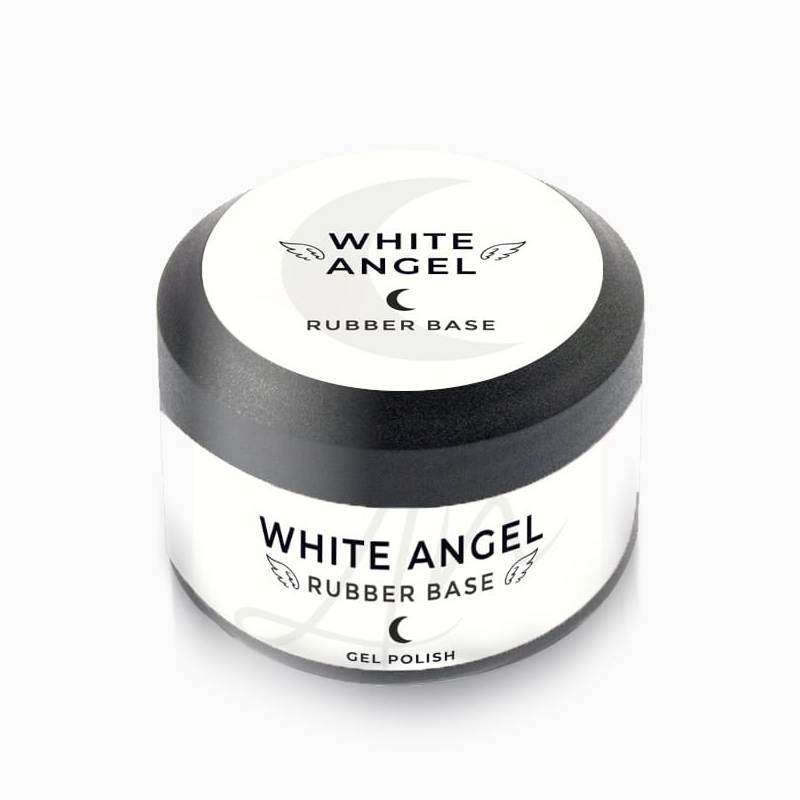 ARTY NAILS WHITE ANGEL RUBBER BASE 30 ml - Image 3