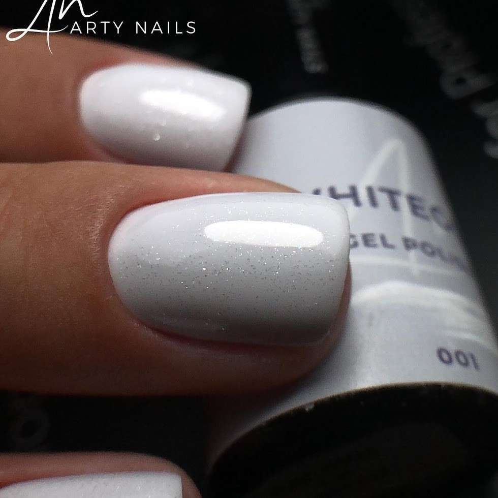 ARTY NAILS GEL POLISH 001. WHITEOUT 5 ml - Image 3