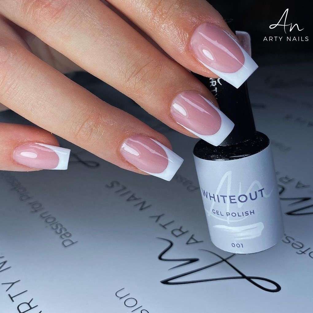 ARTY NAILS GEL POLISH 001. WHITEOUT 5 ml - Image 4