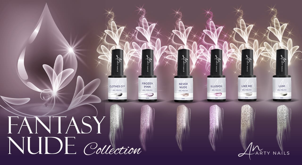 adv arty nails fantasy nude collection