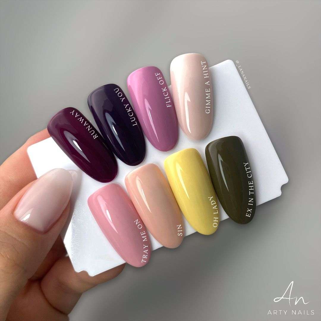 ARTY NAILS 'GLAM ANGEL' GEL POLISH COLLECTION (8x5ml) - Image 5
