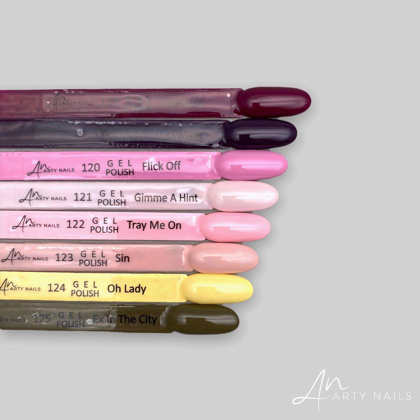 ARTY NAILS 'GLAM ANGEL' GEL POLISH COLLECTION (8x5ml) - Image 6