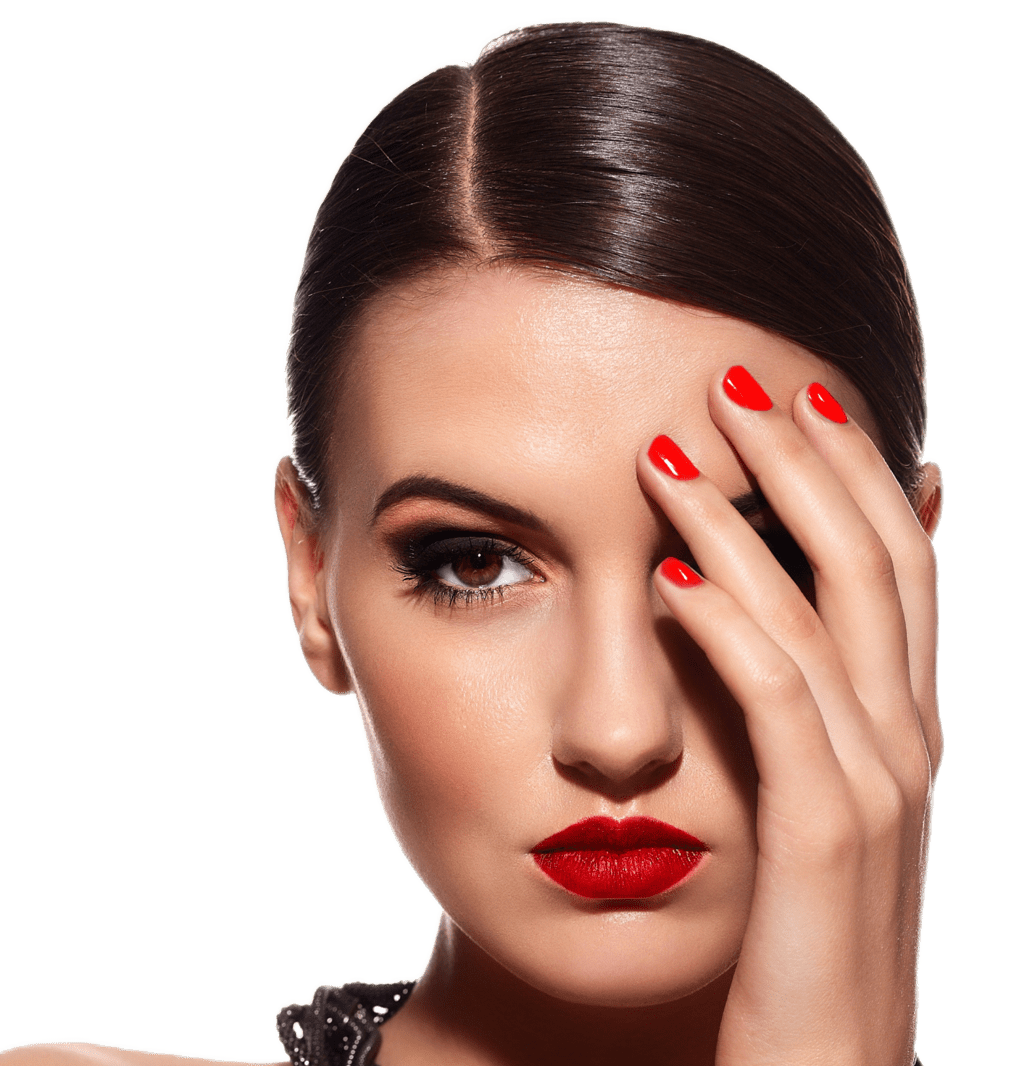 beautiful-girl-with-red-lips-nails